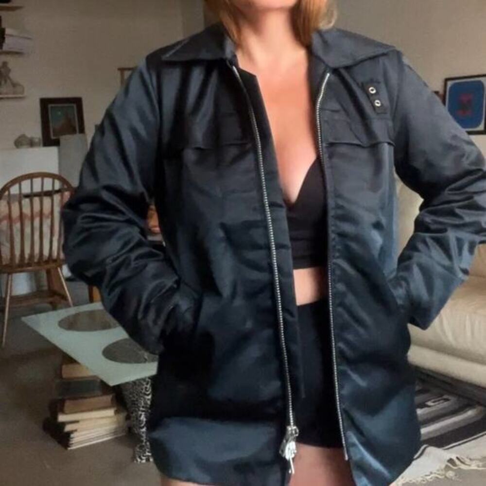 Vintage Coat, Mens Small, Navy Blue, Sportswear 1970s 1980s, Sportcaster